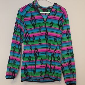 Rock & Roll Cowgirl Multicolor Hoodie